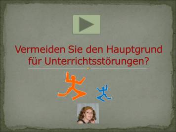 Vermeiden Sie den Hauptgrund für Störungen